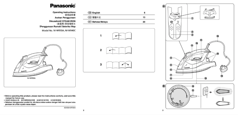 Página 1 del manual Manual de usuario Panasonic NI-W940C