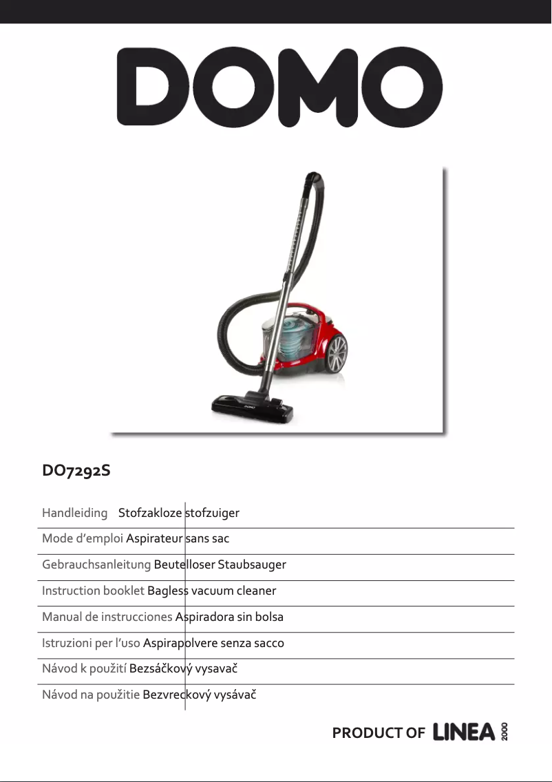 Página 1 del manual Manual de usuario Domo DO7292S