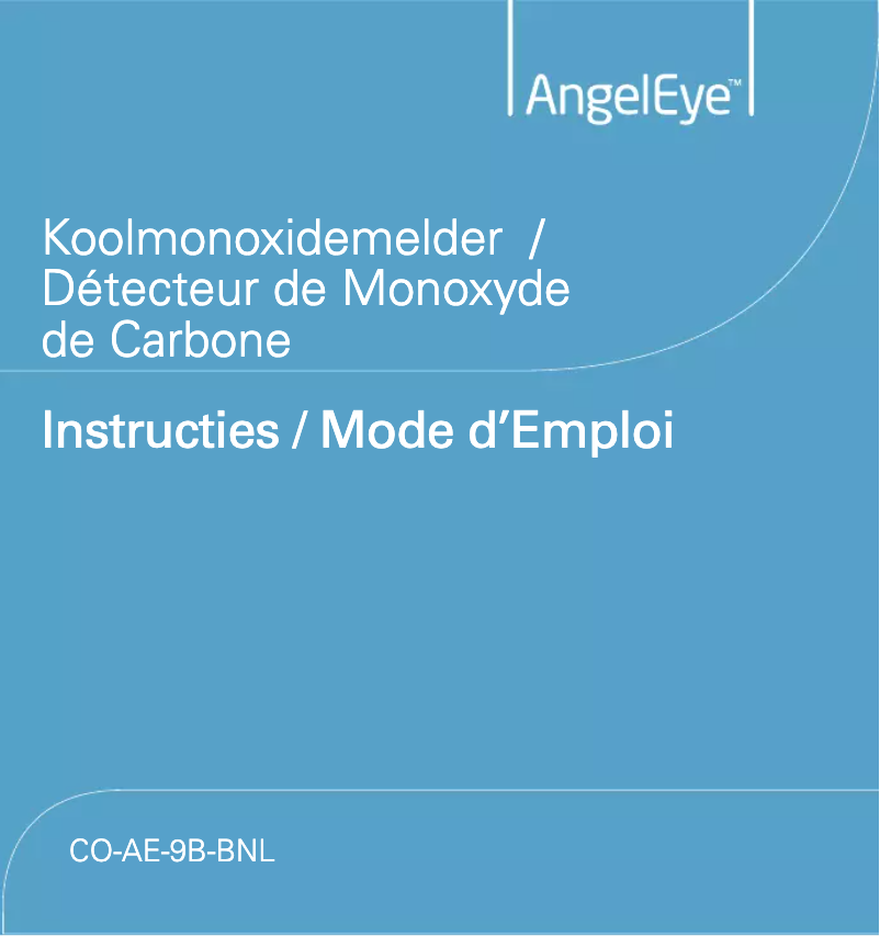 Page 1 de la notice Manuel utilisateur AngelEye CO-AE-9B-BNLR