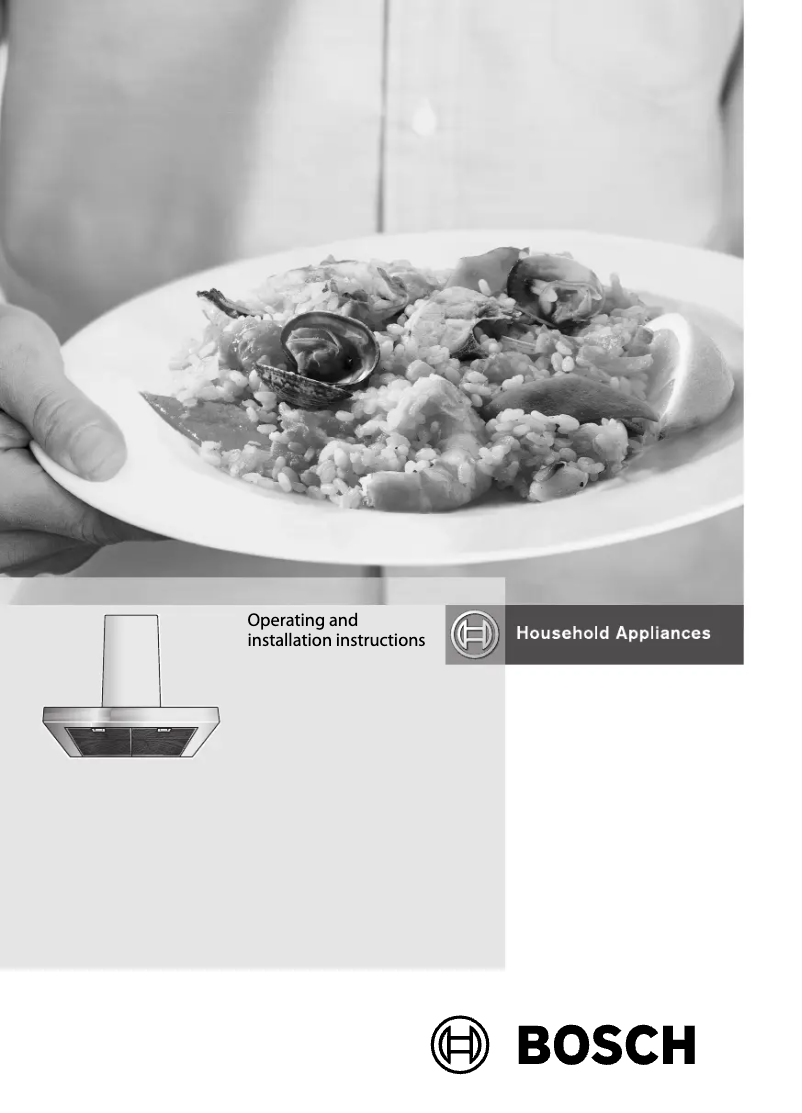 Page 1 de la notice Manuel utilisateur Bosch DIB096850B