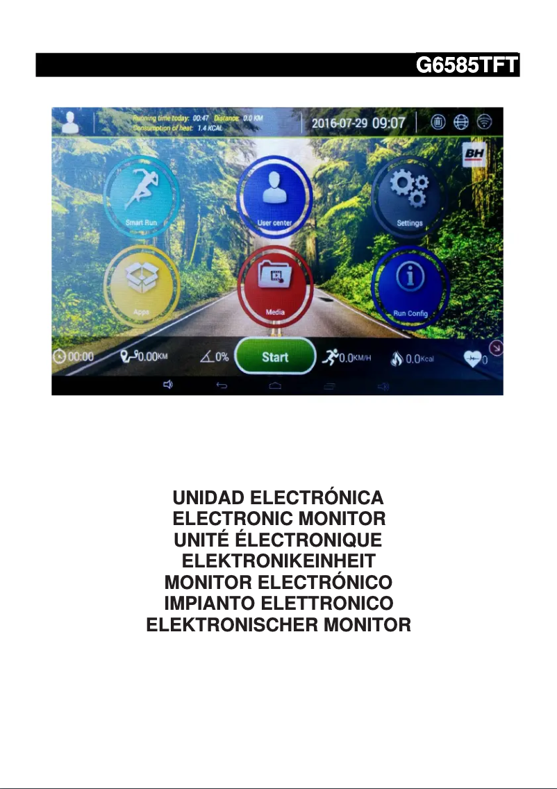Image de la première page du manuel de l'appareil Pioneer R5 TFT