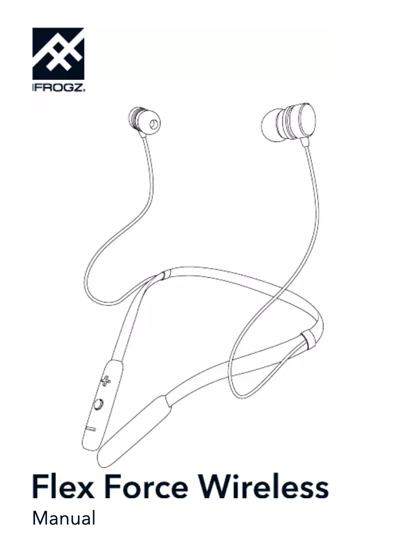 Page 1 de la notice Manuel utilisateur ifrogz Flex Force