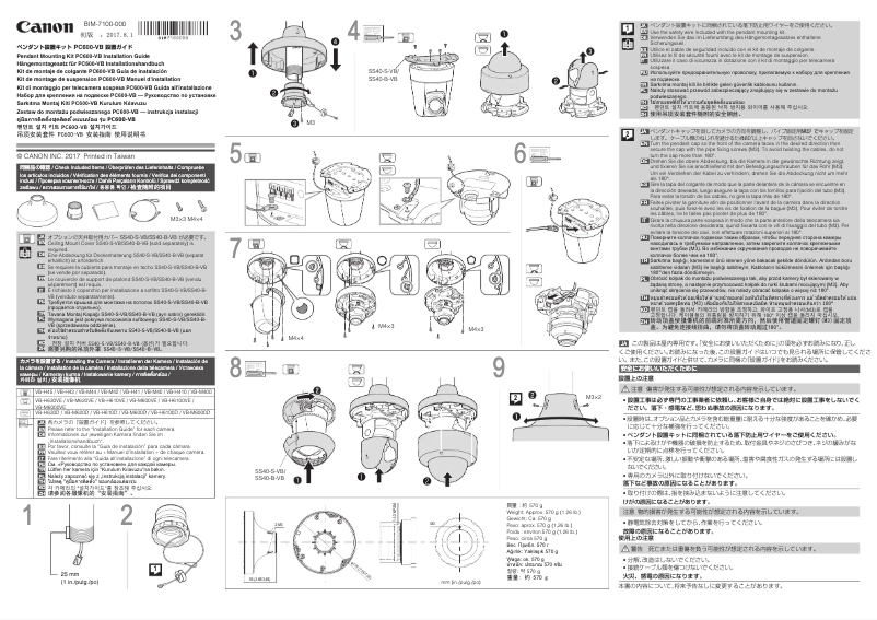 Image de la première page du manuel de l'appareil VB-M44
