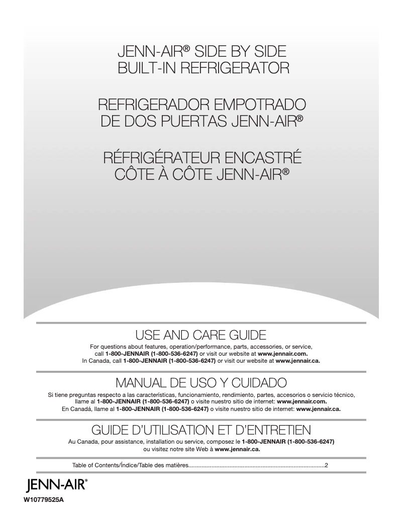 Página 1 del manual Manual de uso y mantenimiento Whirlpool JS42PPDUDE