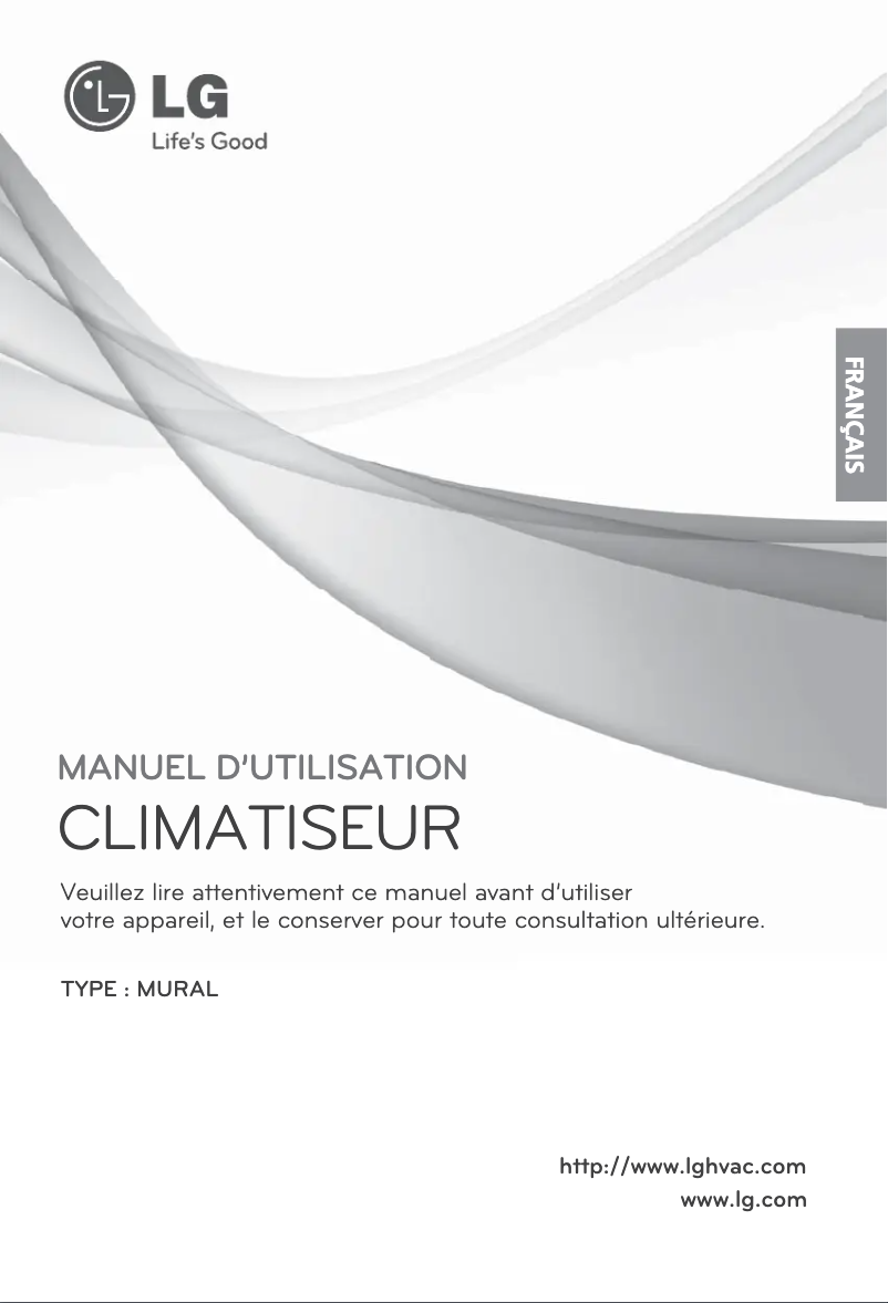 Page 1 de la notice Manuel utilisateur LG LSN360HV