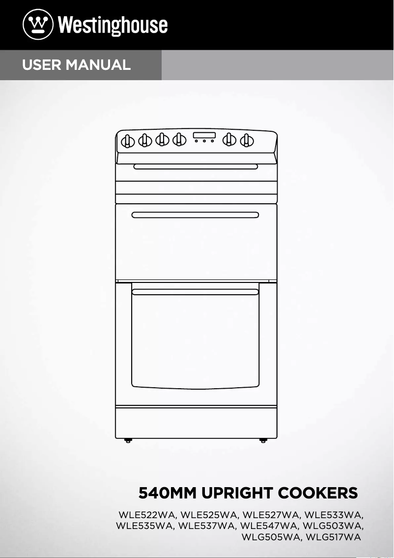 Image de la première page du manuel de l'appareil WLG503WA