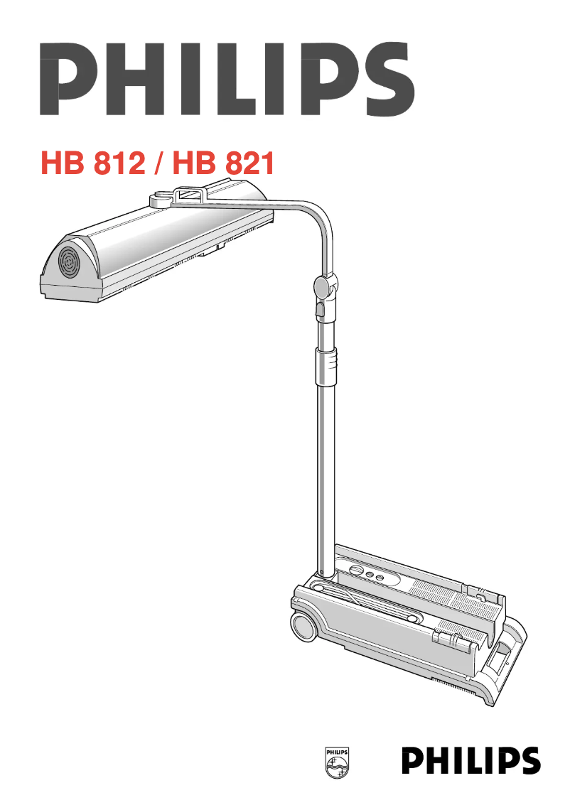 Page n°1 - Manuel utilisateur Philips HB 812