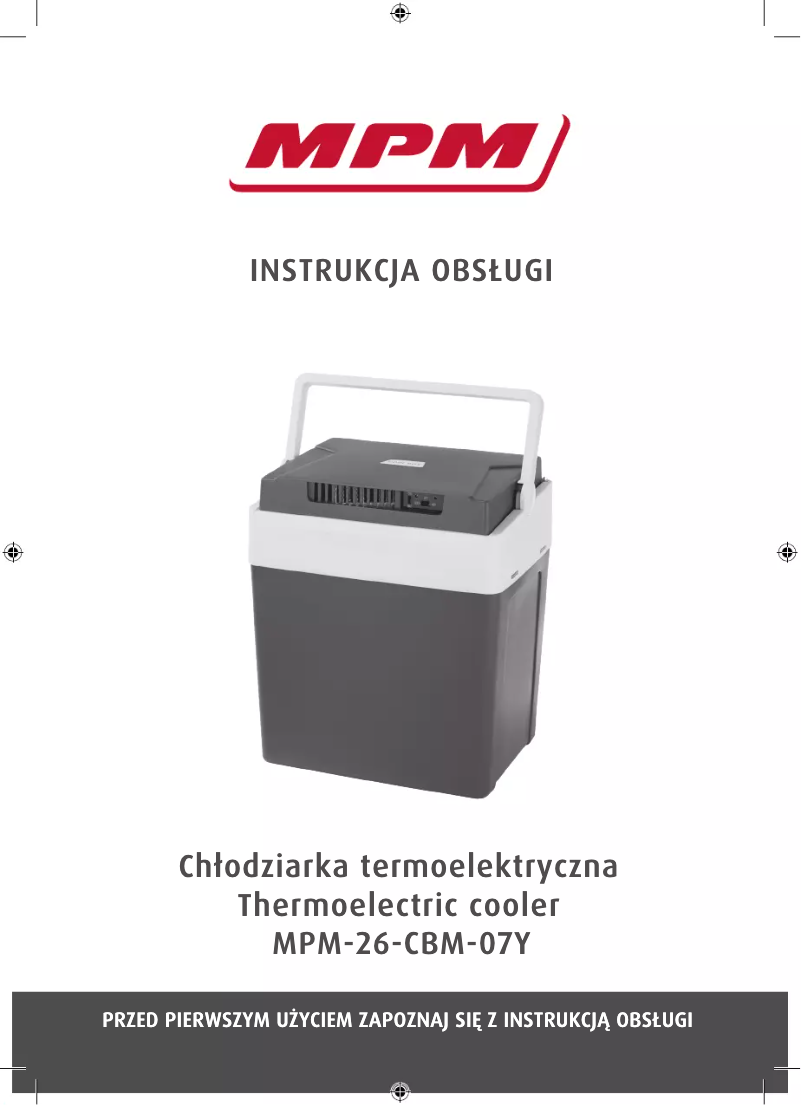Page 1 de la notice Manuel utilisateur MPM MPM-26-CBM-07Y