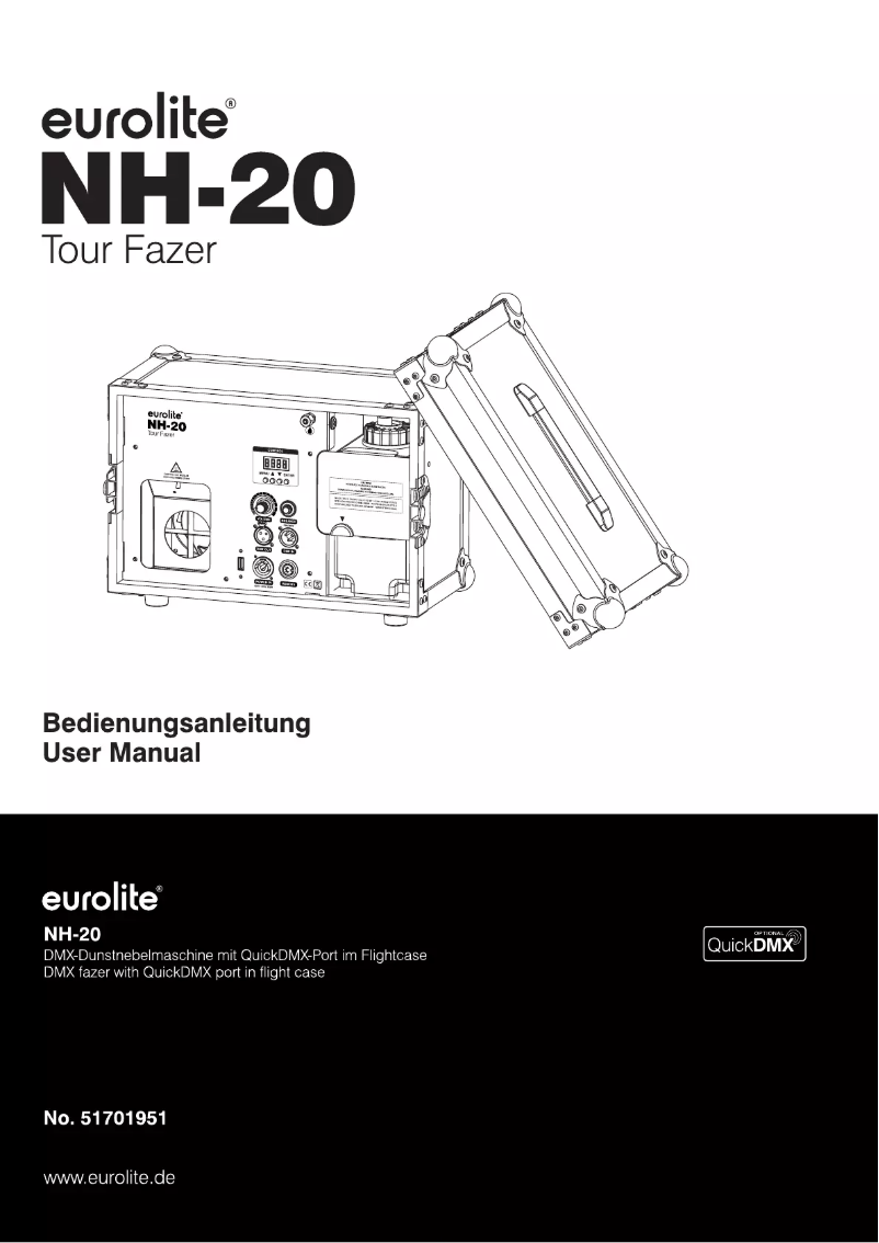First page image of the manual for NH-20
