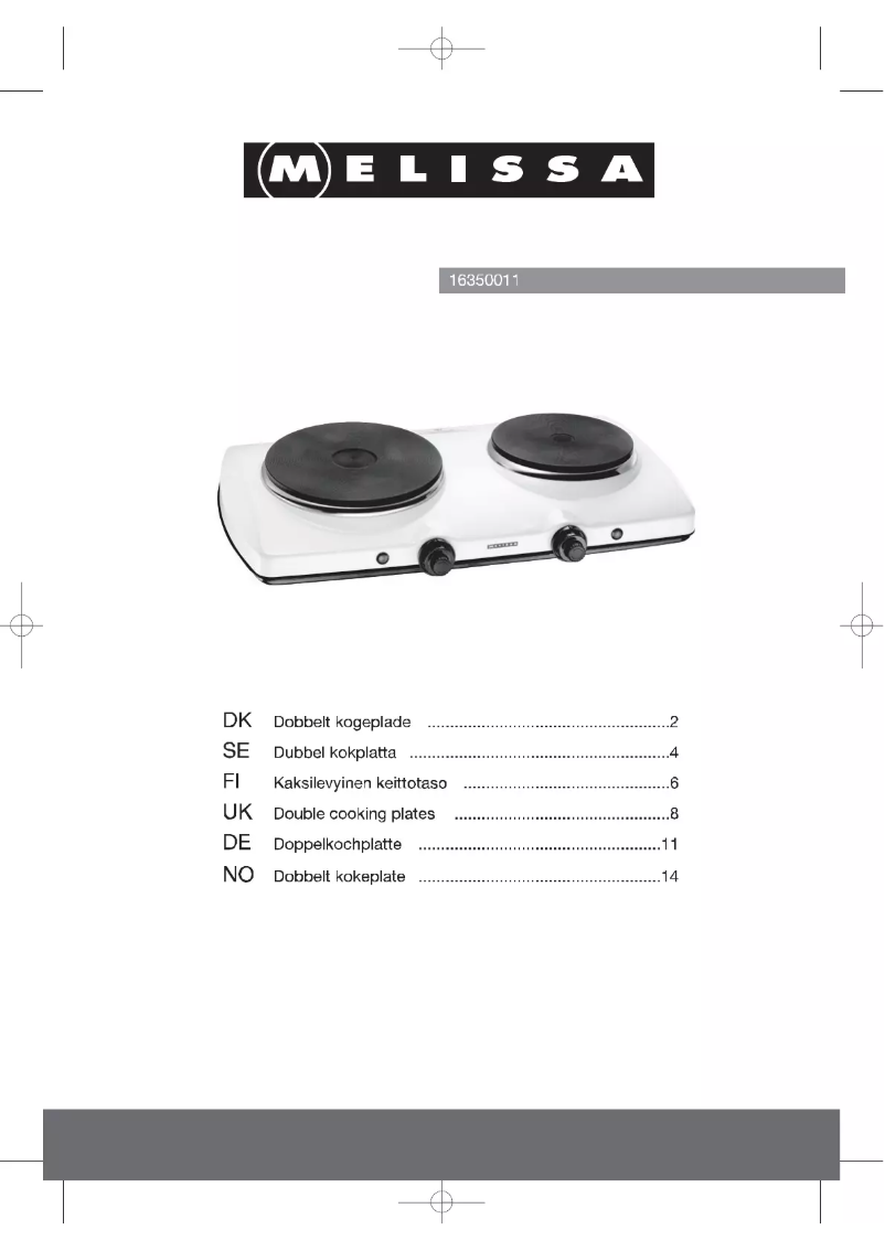 Image de la première page du manuel de l'appareil 16350011