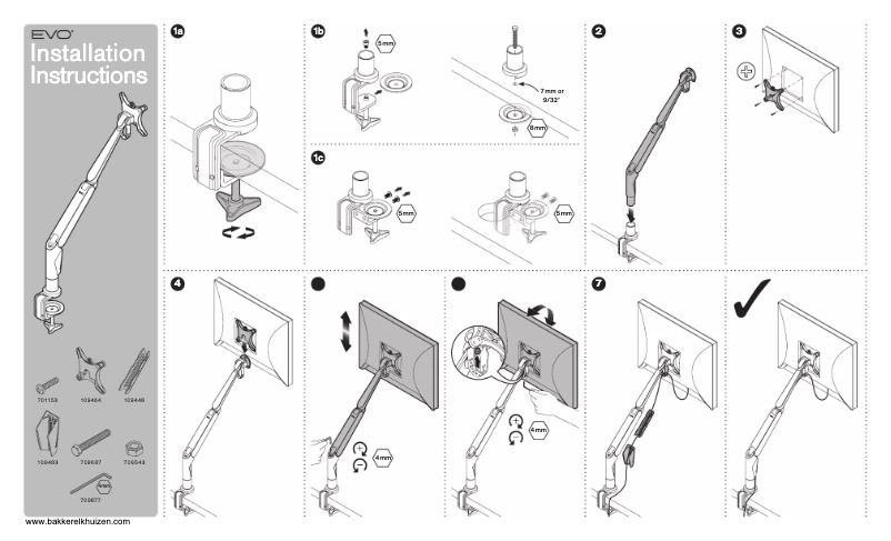 Image de la première page du manuel de l'appareil Evo II