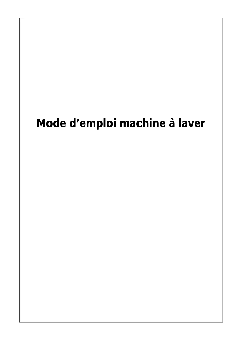 Page 1 de la notice Manuel utilisateur AVEA A1006