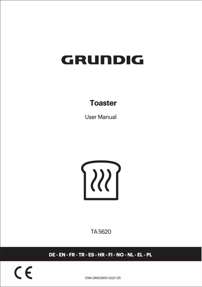 Page 1 de la notice Manuel utilisateur Grundig TA 5620