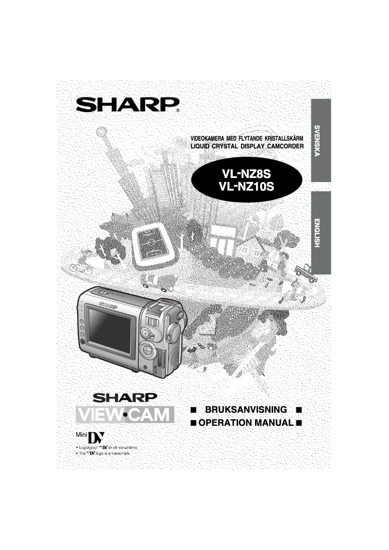 Page n°1 - Manuel utilisateur Sharp VL-NZ8S