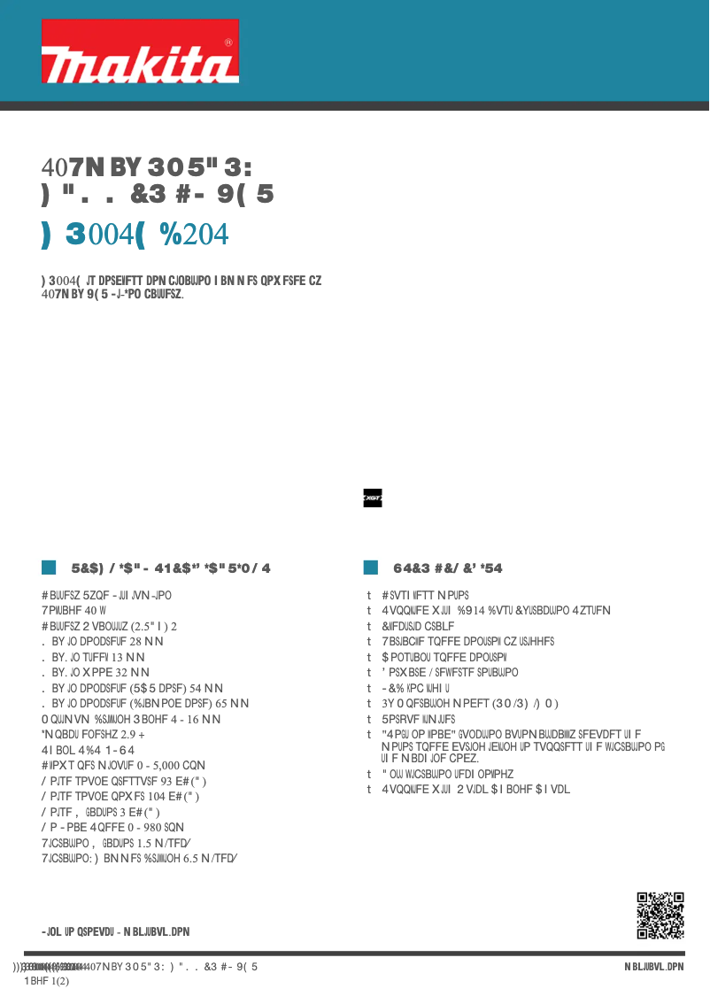 Image de la première page du manuel de l'appareil HR004GD204