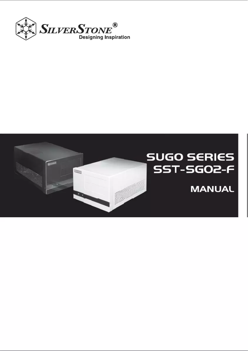 Page n°1 - Manuel utilisateur Silverstone SG02B-F