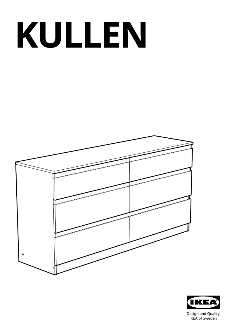 Página 1 del manual Manual de usuario Ikea KULLEN 503.557.34