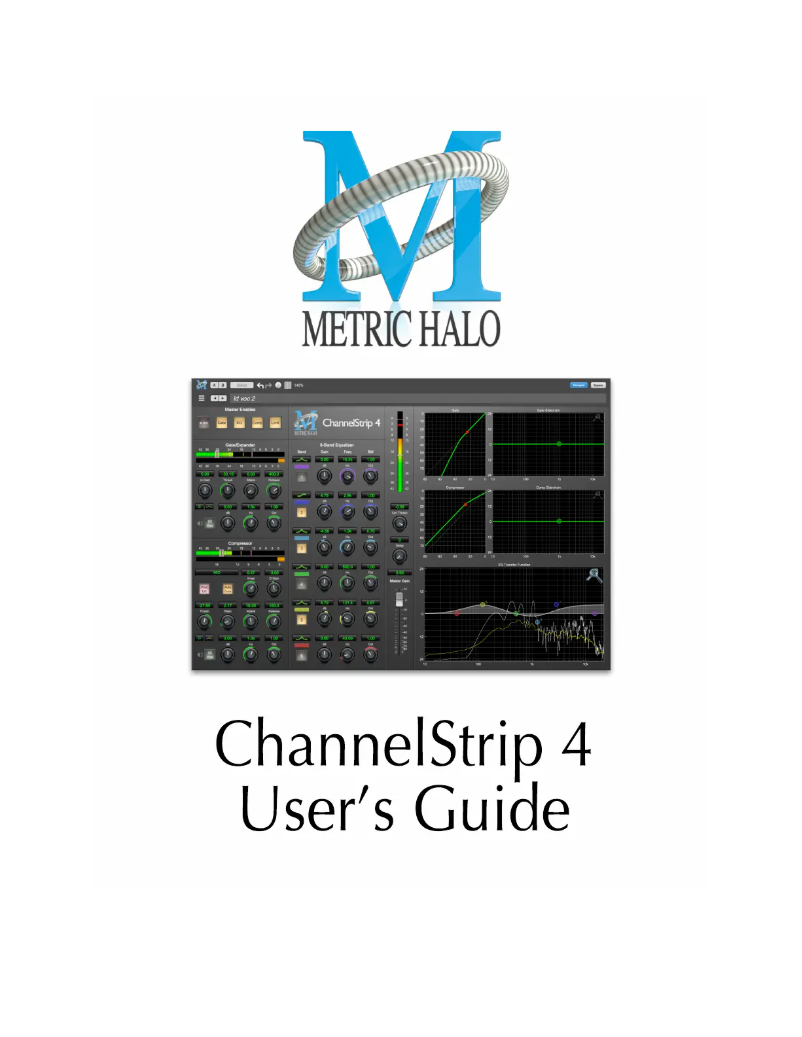 Page n°1 - Manuel utilisateur Metric Halo ChannelStrip