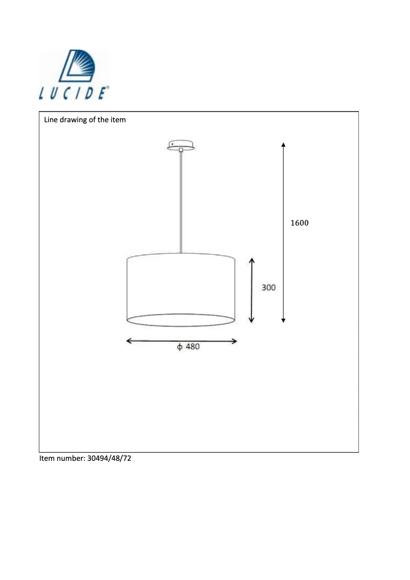 Página 1 del manual Manual de usuario Lucide Conos