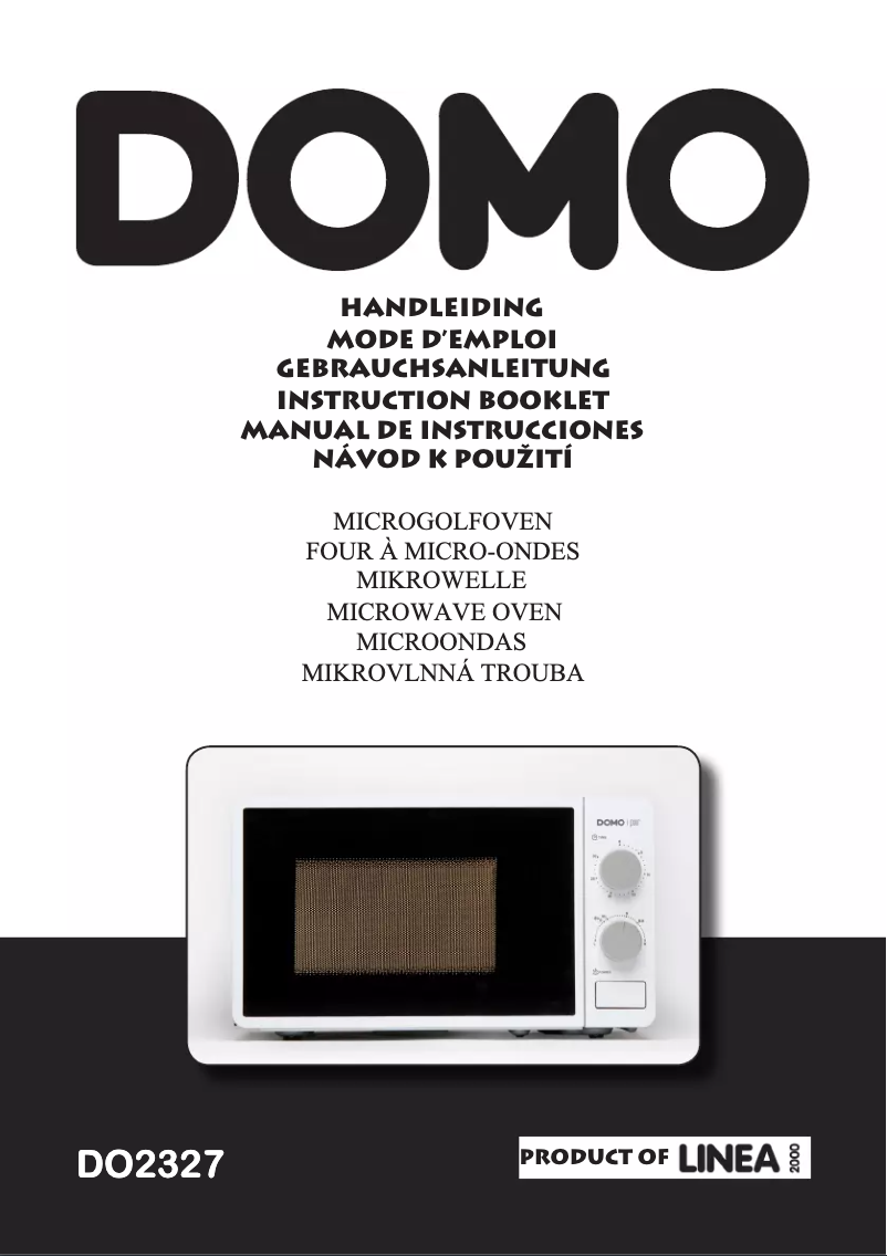 Image de la première page du manuel de l'appareil DO2327