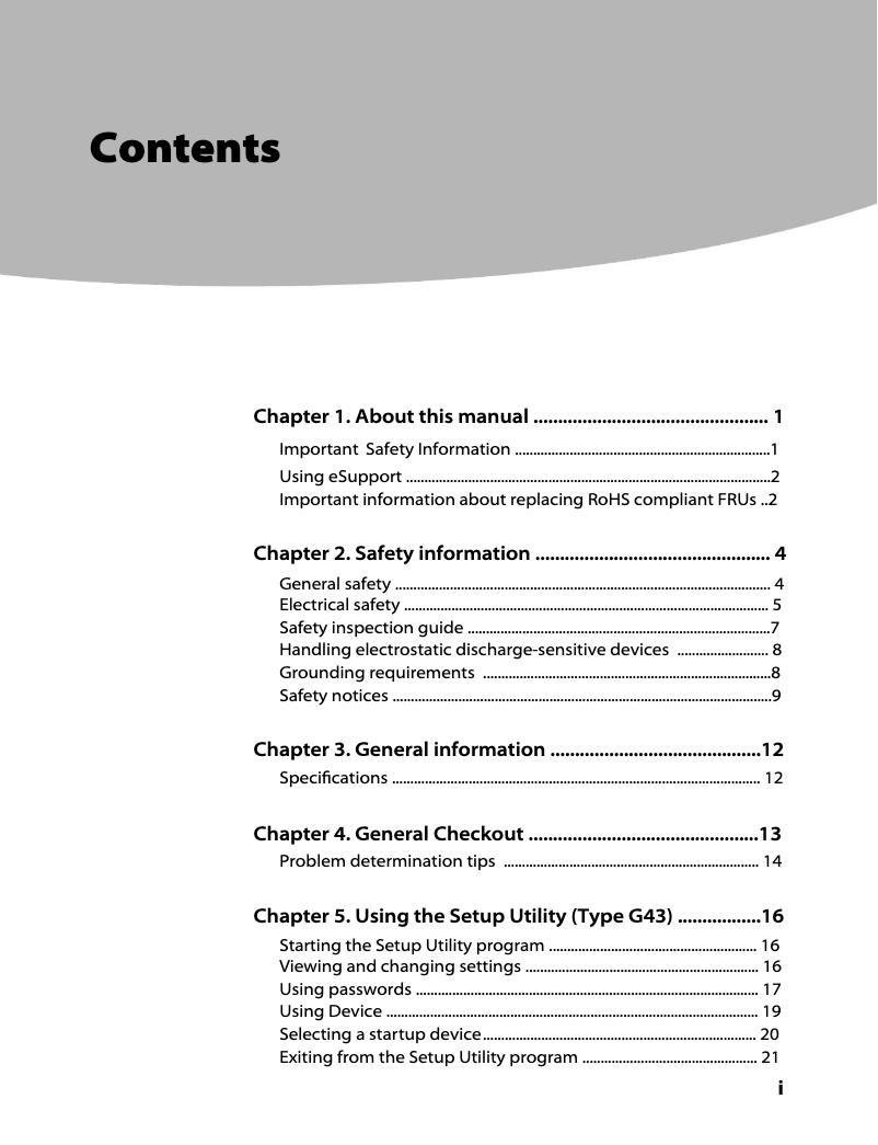 Page n°1 - Manuel utilisateur Lenovo IdeaCentre K300