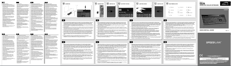 Página 1 del manual Manual de usuario Speed-Link Celes SL-6439