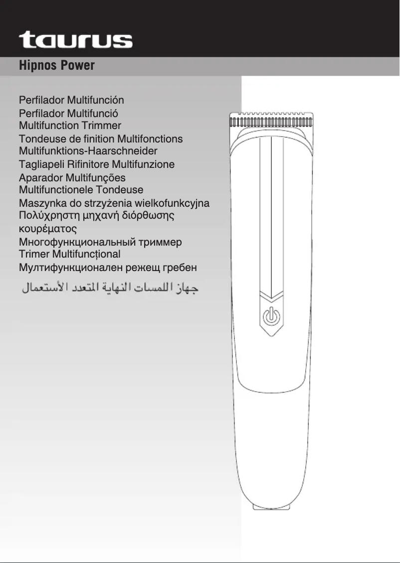 Page n°1 - Manuel utilisateur Taurus Hipnos Power