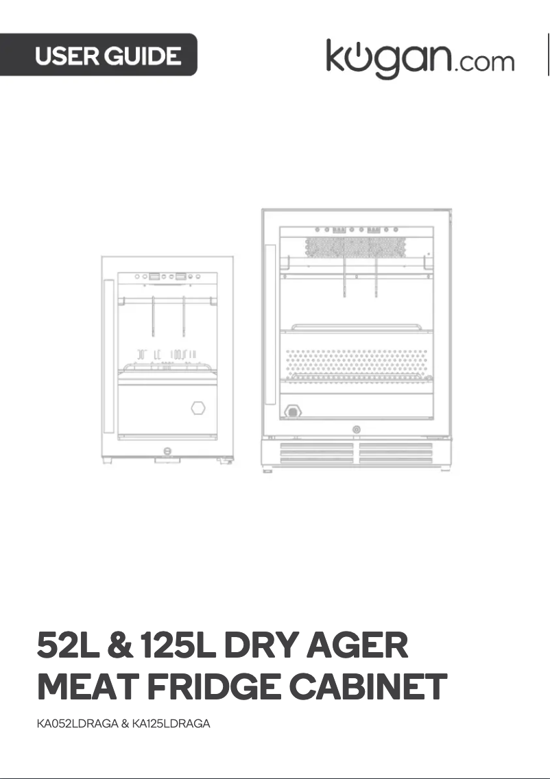 Page n°1 - Manuel utilisateur Kogan KA125LDRAGA