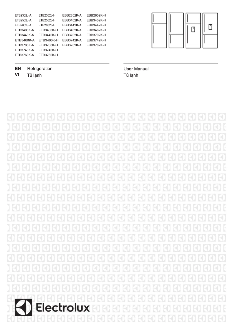 Page 1 de la notice Manuel utilisateur Electrolux EBB3442K-A