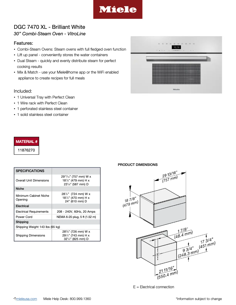 Image de la première page du manuel de l'appareil DGC 7470 XL