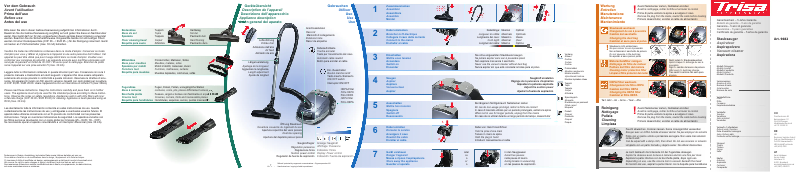 Page n°1 - Manuel utilisateur Trisa Professional Clean T8282