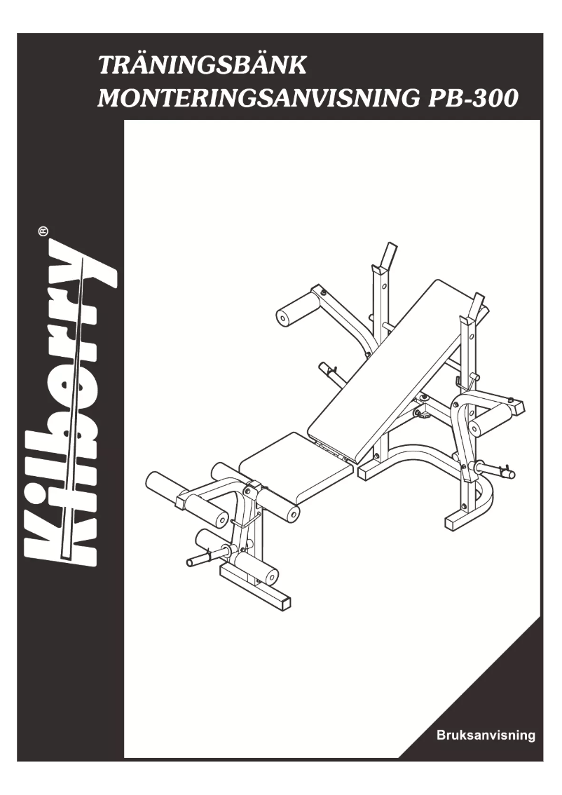 Image de la première page du manuel de l'appareil PB-300
