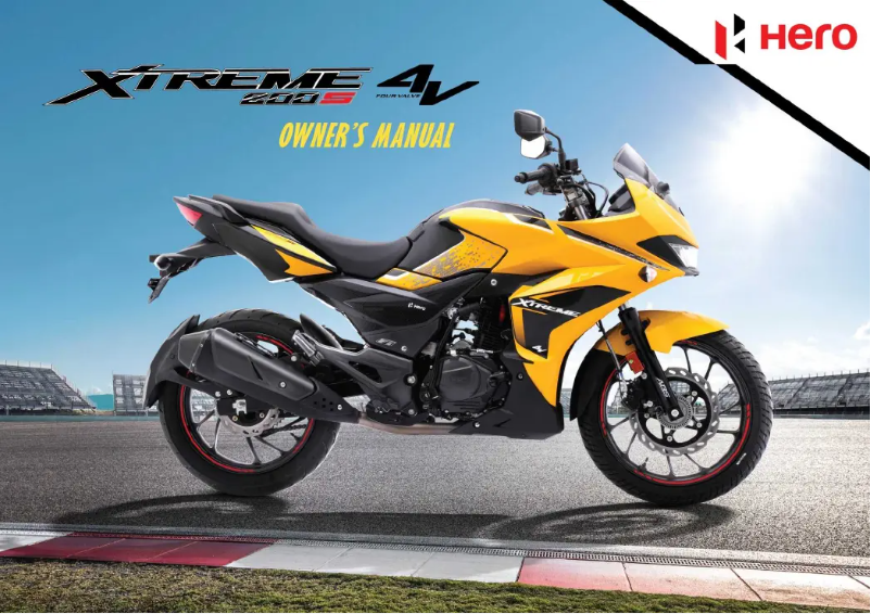 Page 1 de la notice Manuel utilisateur Hero Xtreme 200S 4V (2023)