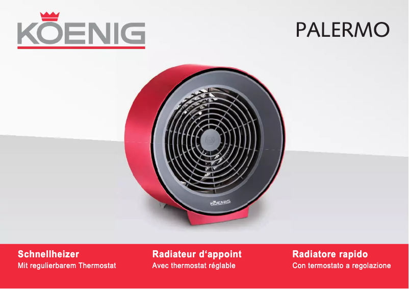 Página 1 del manual Manual de usuario Koenig B06153