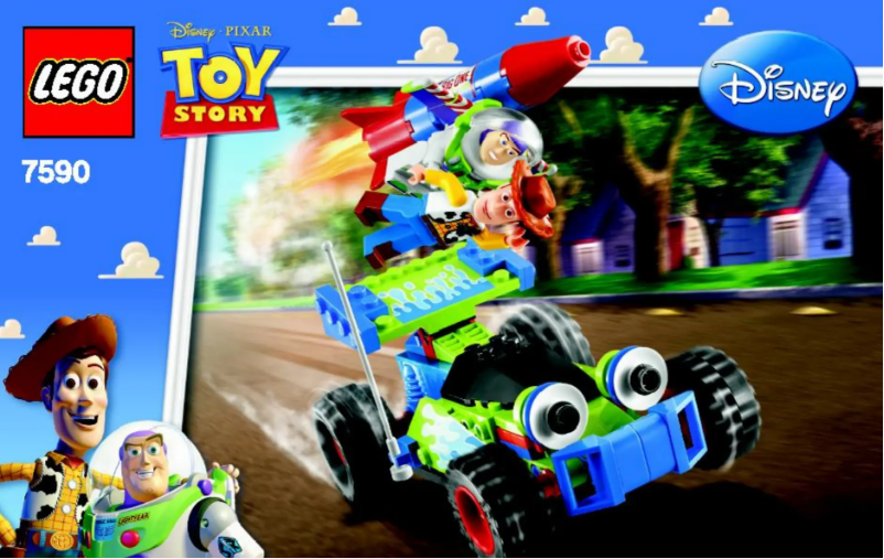 Page n°1 - Manuel utilisateur Lego Toy Story 7590