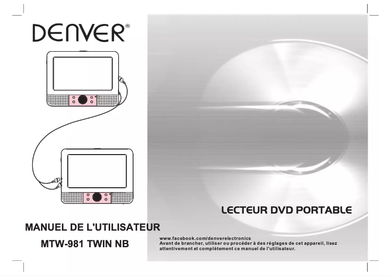 First page image of the manual for MTW-981
