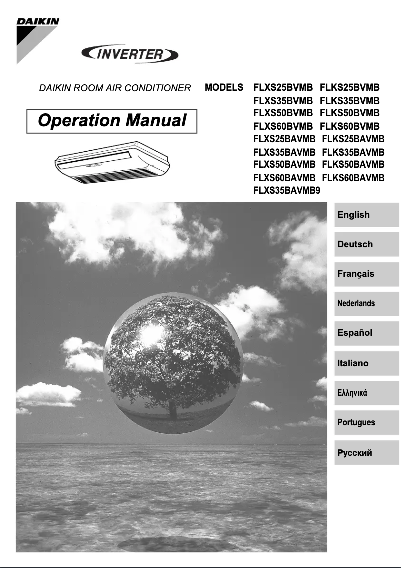 Page n°1 - Manuel utilisateur Daikin FLXS35BAVMB9