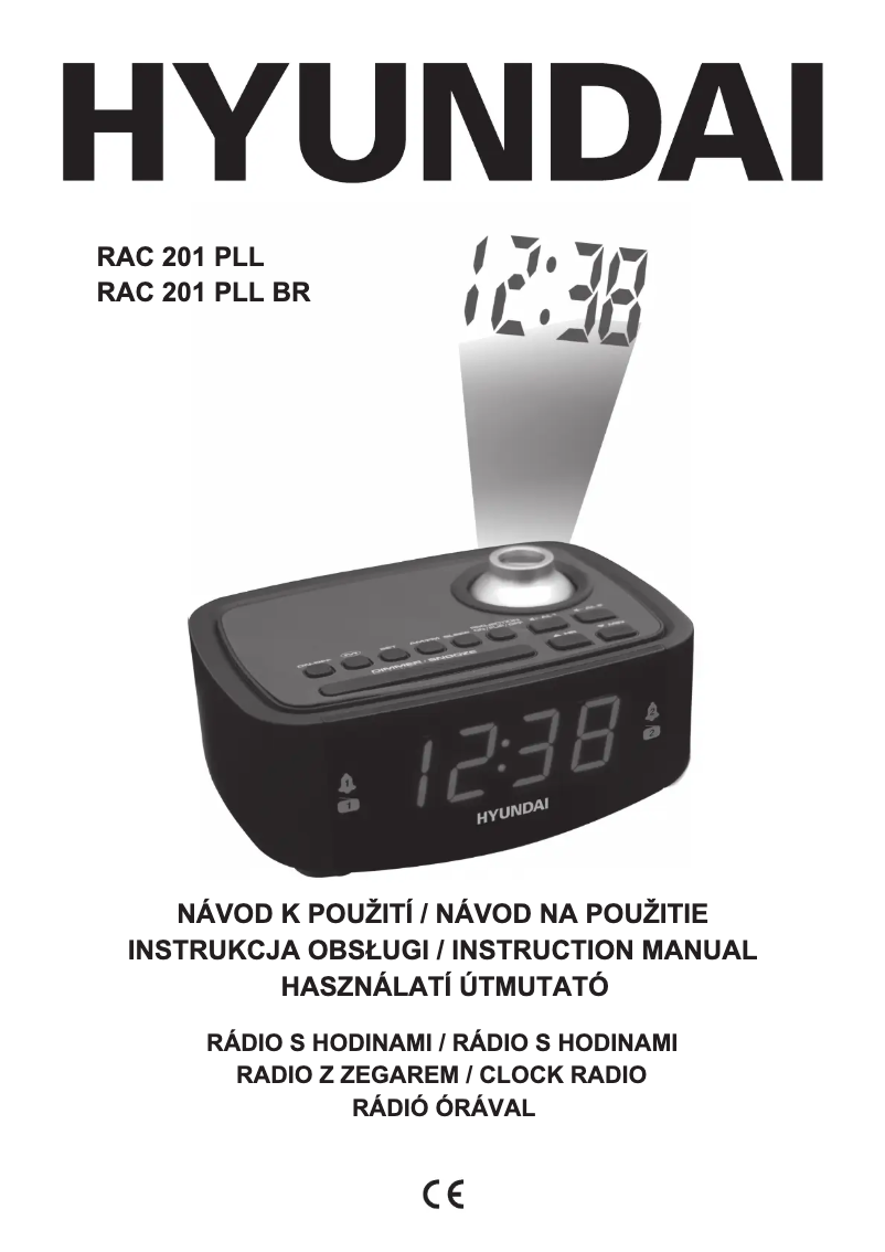 Page 1 de la notice Manuel utilisateur Hyundai RAC 201 PLL