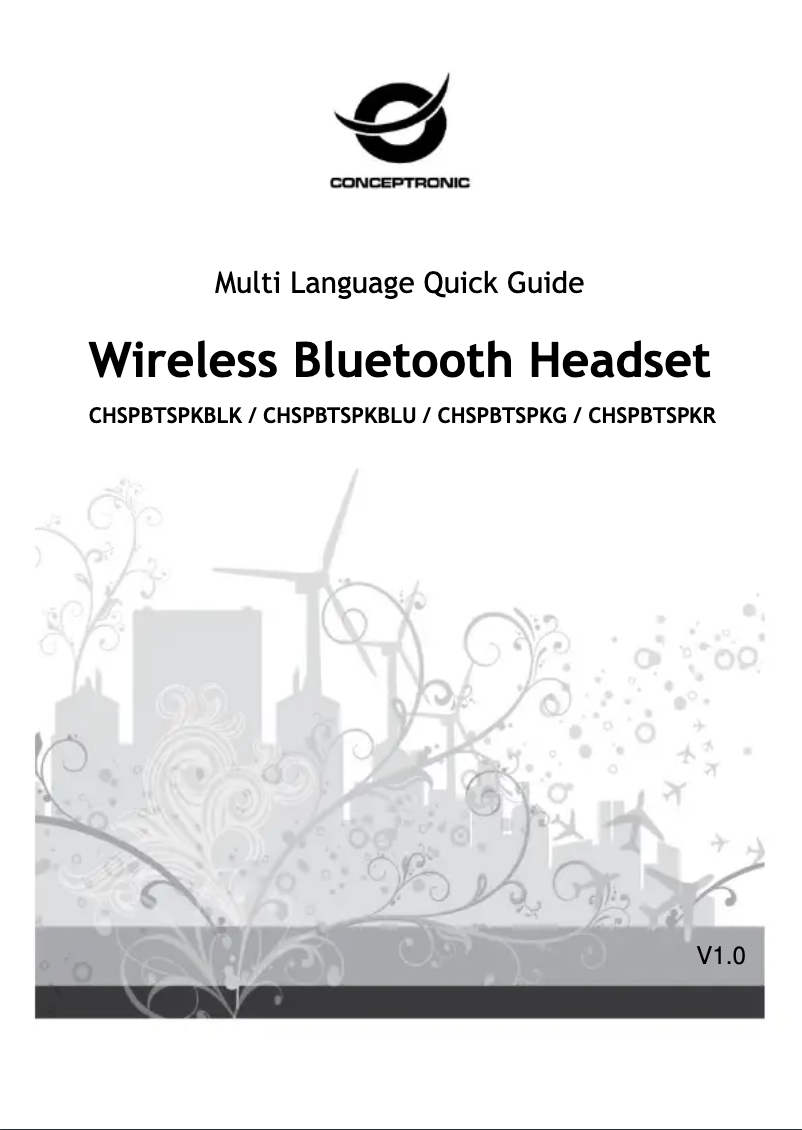 Image de la première page du manuel de l'appareil BRENDAN01B