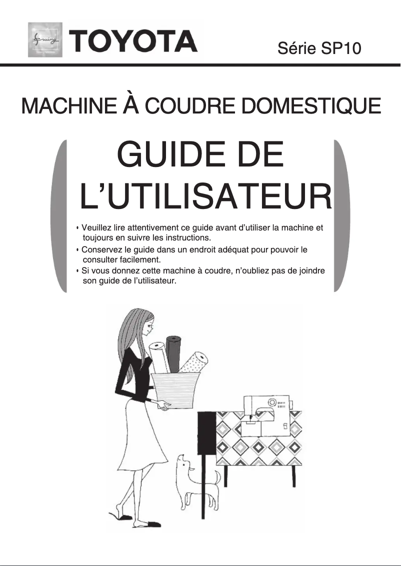Page 1 de la notice Manuel utilisateur Toyota 15JSPB