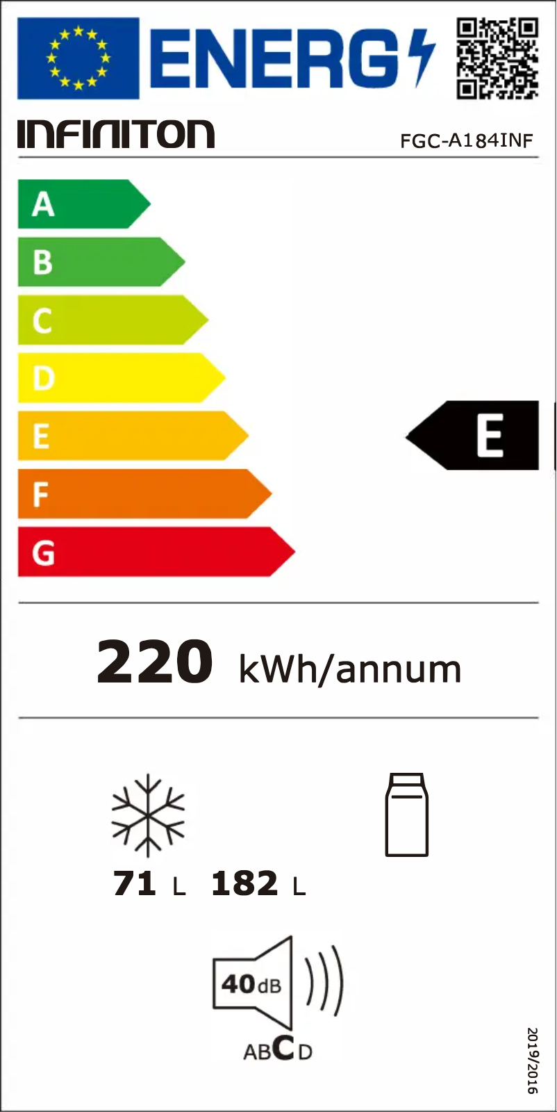 Image de la première page du manuel de l'appareil FGC-A184INF