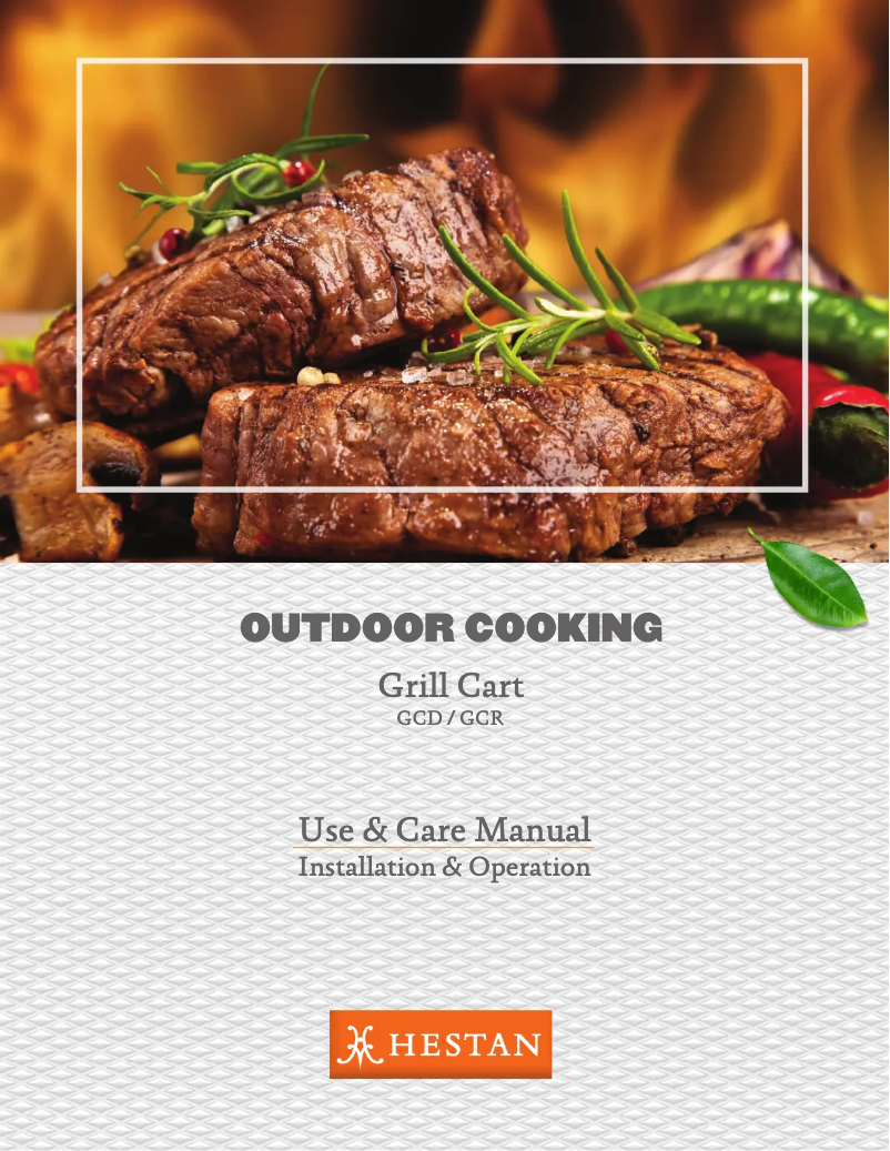 Image de la première page du manuel de l'appareil GCR42-GR