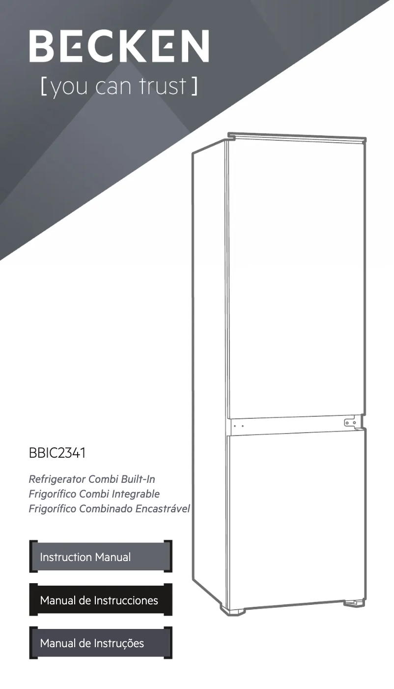 Page 1 de la notice Manuel utilisateur Becken BBIC2341