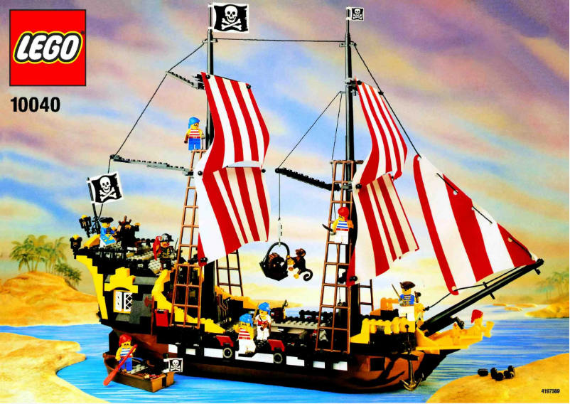 Image de la première page du manuel de l'appareil Pirates 10040