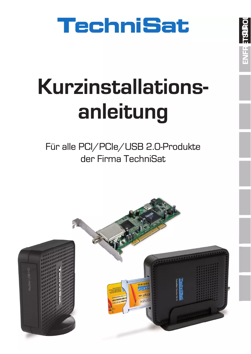 Page n°1 - Manuel utilisateur TechniSat SkyStar 2 eXpress HD