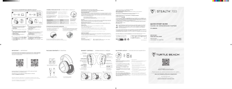 Imagen de la primera página del manual del dispositivo Stealth 700 Gen 3
