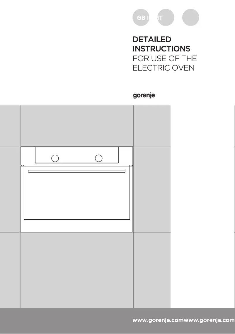 Image de la première page du manuel de l'appareil BO547S10X