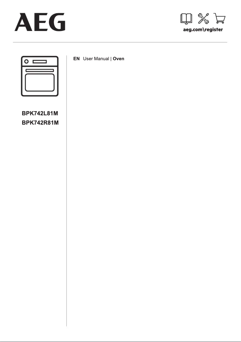 Image de la première page du manuel de l'appareil BPK742R81M