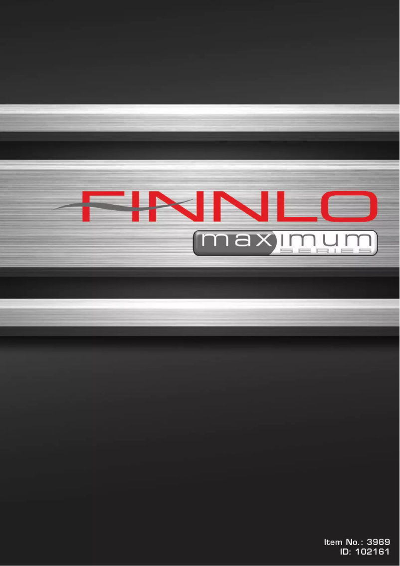 Page 1 de la notice Manuel utilisateur Finnlo Maximum Multi-Gym M3