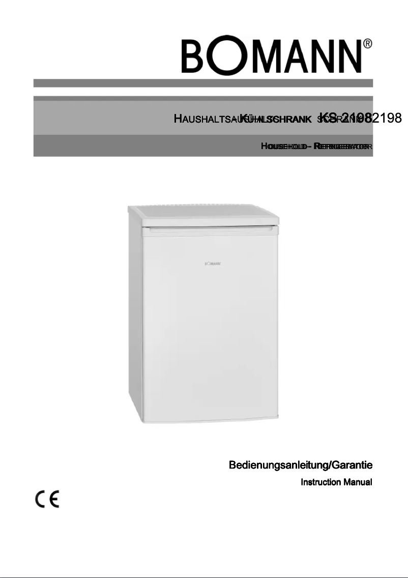 Image de la première page du manuel de l'appareil KS 2198